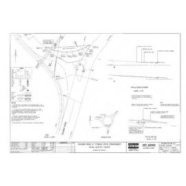 Calabar Road at Cobham Drive Roundabout, Raise Central Island