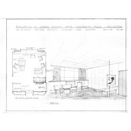 Architectural drawings, Electricity House