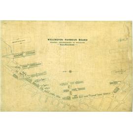 General Arrangement of Wharves - Scale 120ft. to inch.