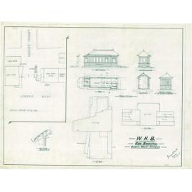 Bookstall, Queens Wharf - Erected 1910