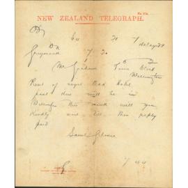 Rent of Royal Oak hotel - Samuel Gilmer