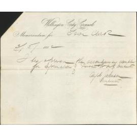Request regarding A Williams, a cab driver - Inspector of Nuisances and Robert Somerville