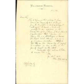 Mrs Macauly, an old patient discharged - Hospital Surgeon