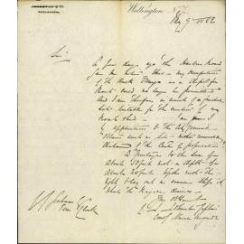 Application for site for boat shed In Te Aro Harbour - Naval Brigade