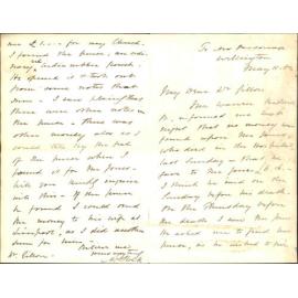 Irregularity as to monies belonging to a deceased patient - Resident Surgeon, Hospital