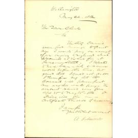 Application for further assistance - A Dodsworth