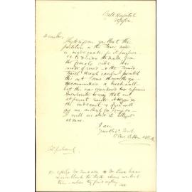 Partition in fever ward - Hospital Surgeon