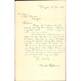 Claim in account of lost of Cutter 'Hope' - C Pressman