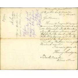 Application regarding basket willow cultivating in Polhill Gully - Henry Sundgren, Basketmaker