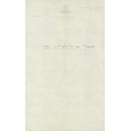 Referral document "For L.T. 63/32 see T3629"
