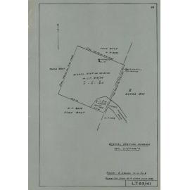 Signal Station Reserve. Mt. Victoria