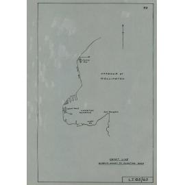 Coast Line. Queen's Wharf to Floating Dock