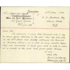 Rebate of rates in premises burnt - Alexander Smith