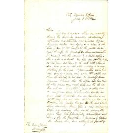 Report as to state of cemetery - Inspector of Nuisances