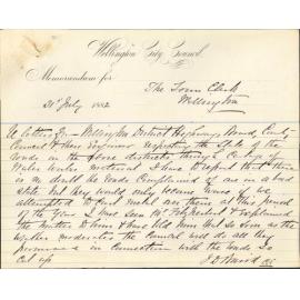 Metalling and repairs to the Wainuiomata Road - Wellington Road Board
