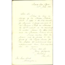 Application for leave to make a charge for admission, Newtown Park - Football Club