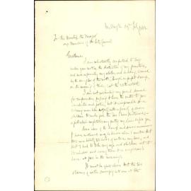 Claim for damage caused by flood - Edward Tanplin