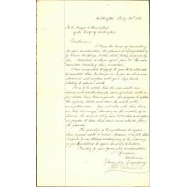 Application for relaxation of building regulations, Chews Building - Thomas Turnbull