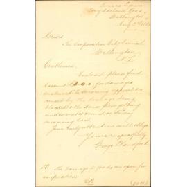 Claim for damage cause by flood - George Blandford