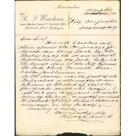 Claim for damage cause by flood - R S Waterhouse