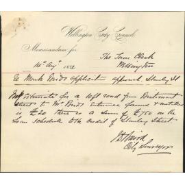 Application for formation of part of Stanley Street - Mark Bird