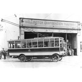 Early Trolley Bus