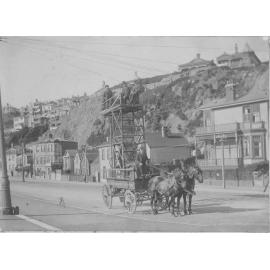 Horse drawn tower wagon, Oriental Parade