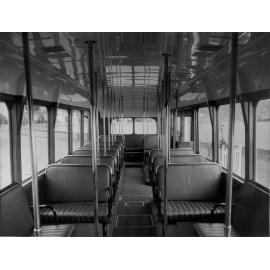 Interior of Crossley bus