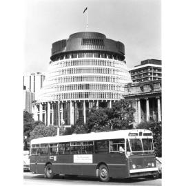 Leyland Leopard Mark II, outside Beehive