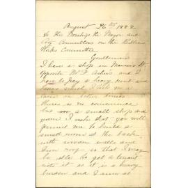 Application to depart from building regulations Manners Street - Thomas Kidd