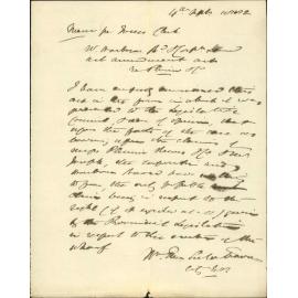 Plimmer Reeves bill as before the Legislative Council - City Solicitor