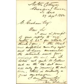 Further regarding complaint against Night Soil Contractor - John W Smith