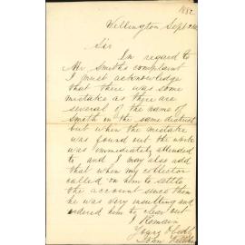 Complaint made by Mr J W Smith - Kelleher & Dealy