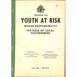 Youth Services records