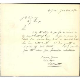 Application for increase of salary - J B Hewitt