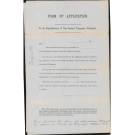 Institution of telephonic communication in the city - Telegraph Department