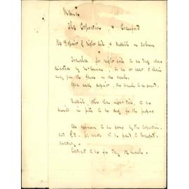 Night soil deposit at Evans Bay, J C Crawfords property - Edward Pearce