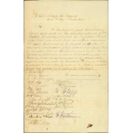 Petition against compulsory closing of Dr Bullers paddock [Ingestre Street]
