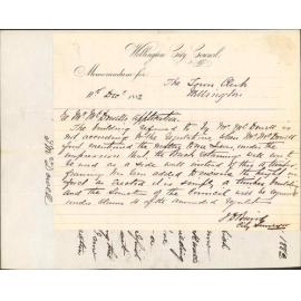 Application for relaxation of building regulations - J McDowell