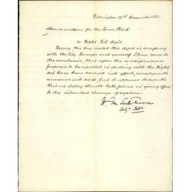 Report as to night soil depot - City Solicitor