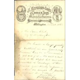 Application regarding removal of rubbish - J Kitchen & Sons
