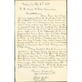 Claim in account of Colliers horse drowned - P Daly