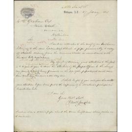 Complaint regarding ventilation pipes close to his windows - R N Campbell