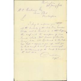 Property of late Fire Escape Corps - D Asher
