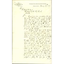 Sale of water shed at Wainuiomata - T Kennedy Macdonald & Co