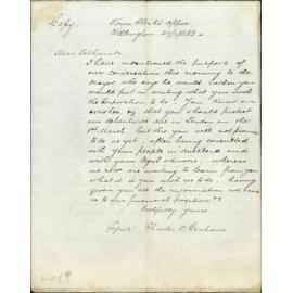 Remittance to England in payment of interest - Bank of New Zealand