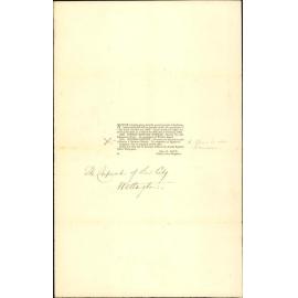 Notice of land under the Land Transfer Act - Land Registry Office