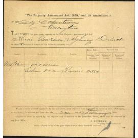 Valuation of Kaiwarra [Kaiwharawhara] water works property - Property Tax Department