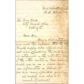 Asking for list of Corporation officials - D Lumsden