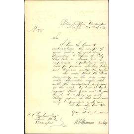 Asking for 30 copies of kerosene bylaws - Police Department